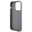Etui Guess Sequin Script Metal na iPhone 15 Pro Max - srebrne Guess