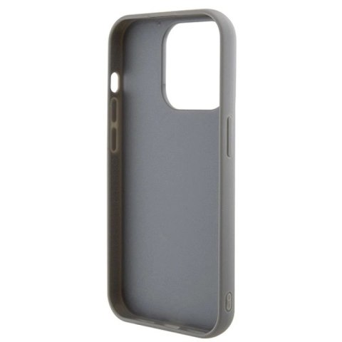 Etui Guess Sequin Script Metal na iPhone 15 Pro - srebrne Guess