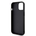Etui Karl Lagerfeld 3D Rubber Glitter Logo na iPhone 15 - czarne Karl Lagerfeld