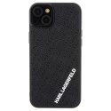 Etui Karl Lagerfeld 3D Rubber Multi Logo na iPhone 15 Plus - czarne Karl Lagerfeld