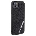 Etui Karl Lagerfeld 3D Rubber Multi Logo na iPhone 15 Plus - czarne Karl Lagerfeld