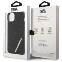 Etui Karl Lagerfeld 3D Rubber Multi Logo na iPhone 15 Plus - czarne Karl Lagerfeld