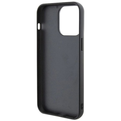 Etui Karl Lagerfeld 3D Rubber Multi Logo na iPhone 15 Pro Max - czarne Karl Lagerfeld