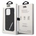 Etui Karl Lagerfeld 3D Rubber Multi Logo na iPhone 15 Pro - czarne Karl Lagerfeld