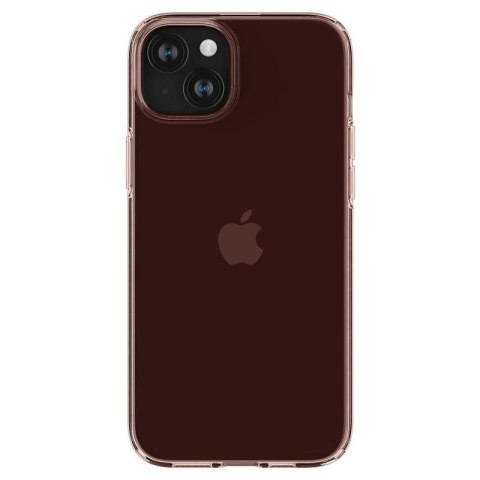Etui Spigen Crystal Flex na iPhone 15 Plus - różowo-przezroczyste Spigen