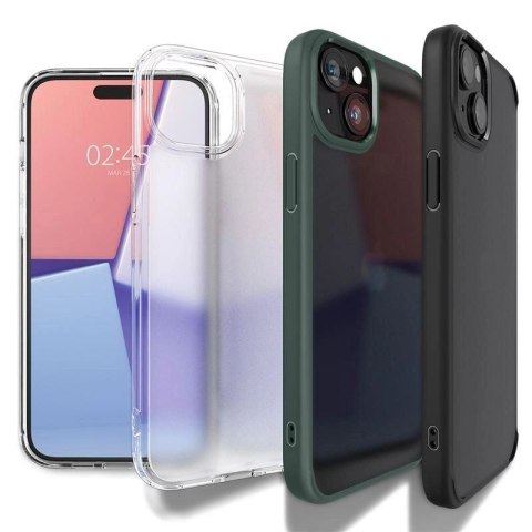 Etui Spigen Crystal Hybrid na iPhone 15 Plus - przezroczyste Spigen