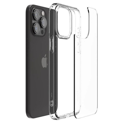 Etui Spigen Crystal Hybrid na iPhone 15 Pro - przezroczyste Spigen