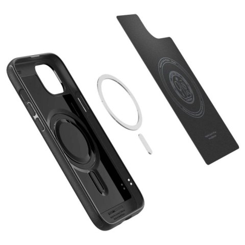 Etui Spigen Mag Armor MagSafe na iPhone 15 - czarny mat Spigen