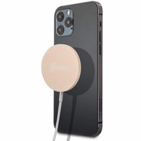 Ładowarka indukcyjna Guess 15W MagSafe - złota Guess