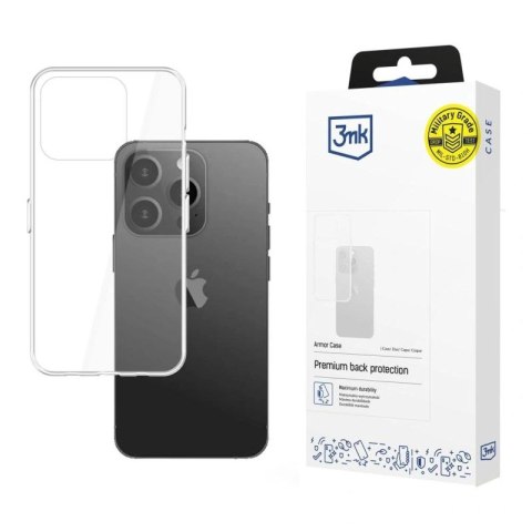 Etui 3mk Armor Case na iPhone 15 Pro Max - przezroczyste 3mk Protection