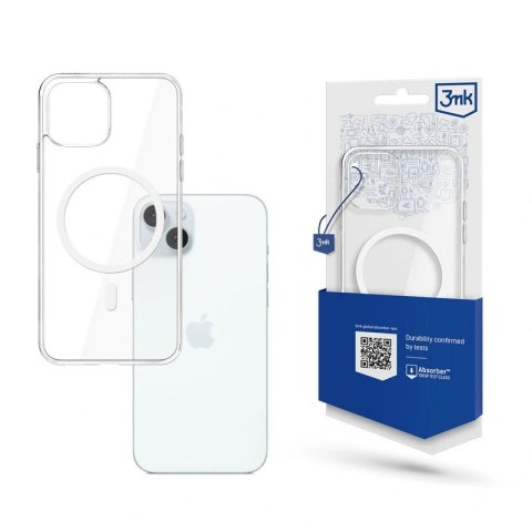 Etui 3mk Mag Case z MagSafe na iPhone 15 Plus - przezroczyste 3mk Protection