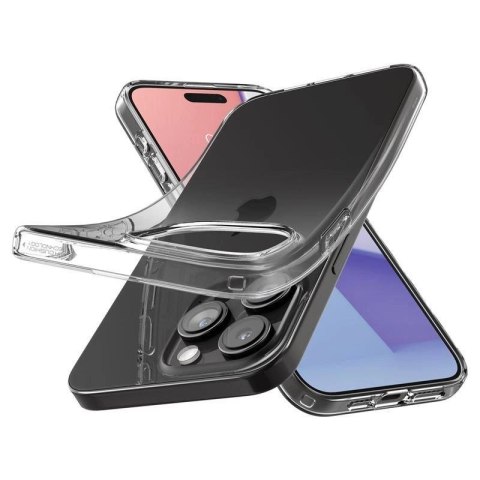 Etui Spigen Crystal Flex na iPhone 15 Pro - przezroczyste Spigen
