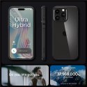 Etui Spigen Crystal Hybrid na iPhone 15 Pro - czarne Spigen