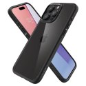 Etui Spigen Crystal Hybrid na iPhone 15 Pro - czarne Spigen