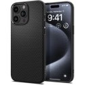 Etui Spigen Liquid Air na iPhone 15 Pro - czarny mat Spigen