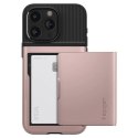Etui Spigen Slim Armor CS na iPhone 15 Pro Max - różowe Spigen