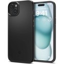 Etui Spigen Thin Fit na iPhone 15 - czarne Spigen