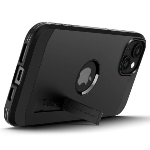Etui Spigen Tough Armor MagSafe na iPhone 15 - czarne Spigen