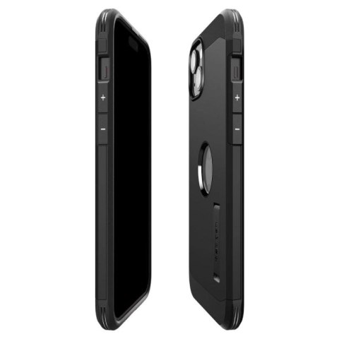 Etui Spigen Tough Armor MagSafe na iPhone 15 - czarne Spigen
