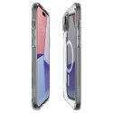 Etui Spigen Ultra Hybrid Mag z MagSafe na iPhone 15 Plus - białe Spigen