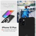 Etui Spigen Ultra Hybrid Mag z MagSafe na iPhone 15 Plus - białe Spigen