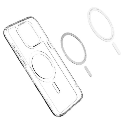 Etui Spigen Ultra Hybrid Mag z MagSafe na iPhone 15 Pro Max - białe Spigen