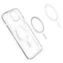 Etui Spigen Ultra Hybrid Mag z MagSafe na iPhone 15 - białe Spigen