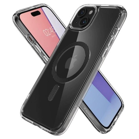 Etui Spigen Ultra Hybrid MagSafe na iPhone 15 Plus - karbon Spigen