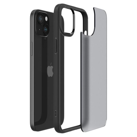 Etui Spigen Ultra Hybrid na iPhone 15 Plus - czarne Spigen