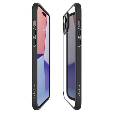 Etui Spigen Ultra Hybrid na iPhone 15 - czarny mat Spigen