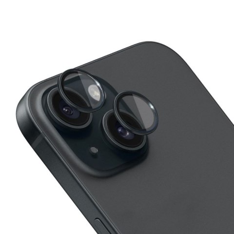 Osłona aparatu 3mk Lens Protection Pro na iPhone 15 - grafitowa