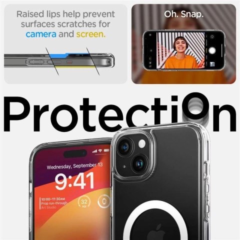 Spigen Ultra Hybrid S MagSafe, crystal clear - iPhone 15 Plus Spigen