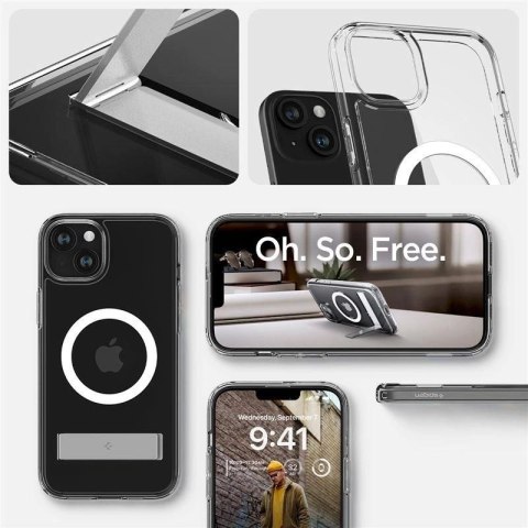 Spigen Ultra Hybrid S MagSafe, crystal clear - iPhone 15 Plus Spigen