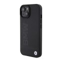 Etui BMW Signature Logo Imprint MagSafe do iPhone 15 - czarne BMW