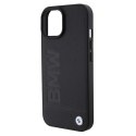 Etui BMW Signature Logo Imprint MagSafe do iPhone 15 - czarne BMW
