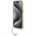 Etui Guess 4G Charms Collection do iPhone 15 Pro - szare Guess
