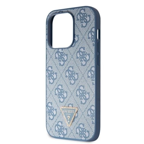 Etui Guess Crossbody 4G Metal Logo do iPhone 14 Pro - niebieskie Guess