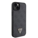 Etui Guess Crossbody 4G Metal Logo do iPhone 15 Plus - czarne Guess