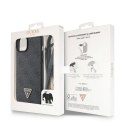 Etui Guess Crossbody 4G Metal Logo do iPhone 15 Plus - czarne Guess