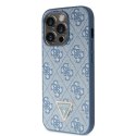 Etui Guess Crossbody 4G Metal Logo do iPhone 15 Pro - niebieskie Guess
