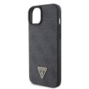 Etui Guess Crossbody 4G Metal Logo do iPhone 15 - czarne Guess
