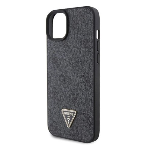 Etui Guess Crossbody 4G Metal Logo do iPhone 15 - czarne Guess
