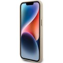 Etui Guess Glitter Glossy Script do iPhone 15 Pro - złote Guess