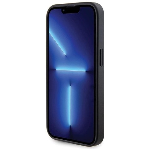 Etui Guess Strass Metal Logo do iPhone 15 Pro - czarne Guess