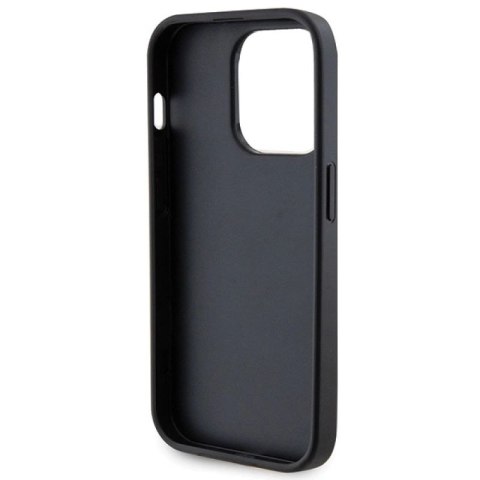 Etui Guess Strass Metal Logo do iPhone 15 Pro - czarne Guess