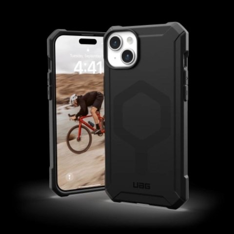 Etui UAG Essential Armor MagSafe do iPhone 15 Plus - czarne UAG