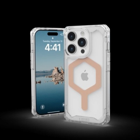 Etui UAG Plyo MagSafe do iPhone 15 Pro - przezroczysto-perłowe UAG