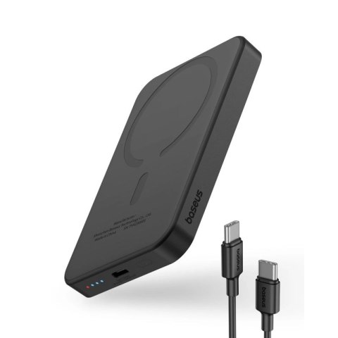 Mini powerbank Baseus 5000mAh 20W + kabel USB-C (20V/3A) - czarny Baseus