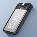 Mini powerbank Baseus 5000mAh 20W + kabel USB-C (20V/3A) - czarny Baseus