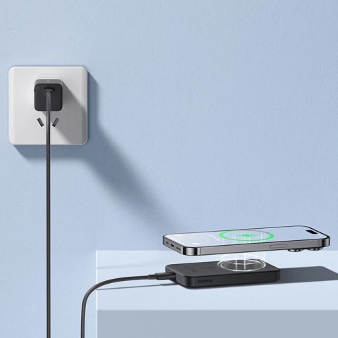 Mini powerbank Baseus 5000mAh 20W + kabel USB-C (20V/3A) - czarny Baseus